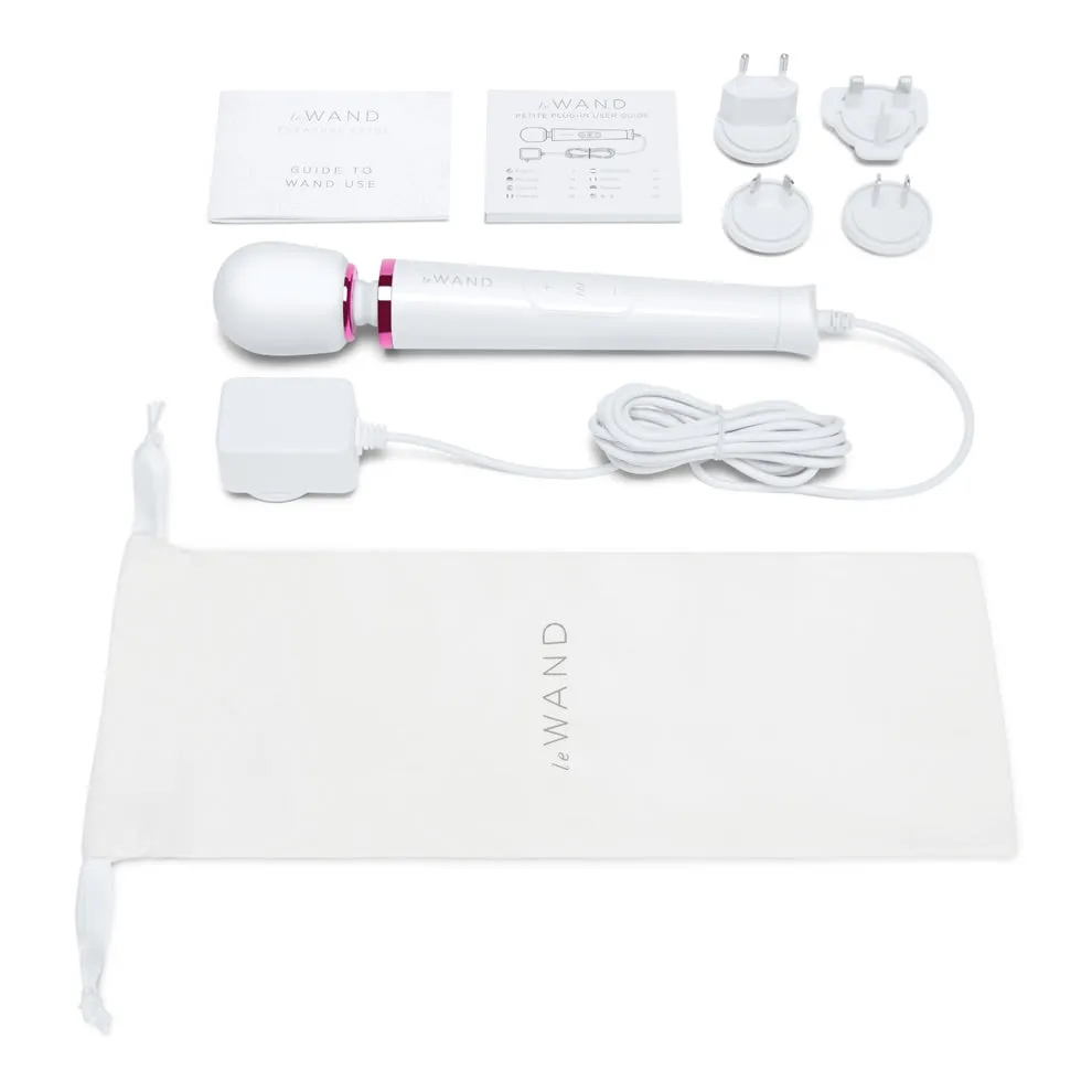 Le Wand Petite Powerful Plug-In Massager - White