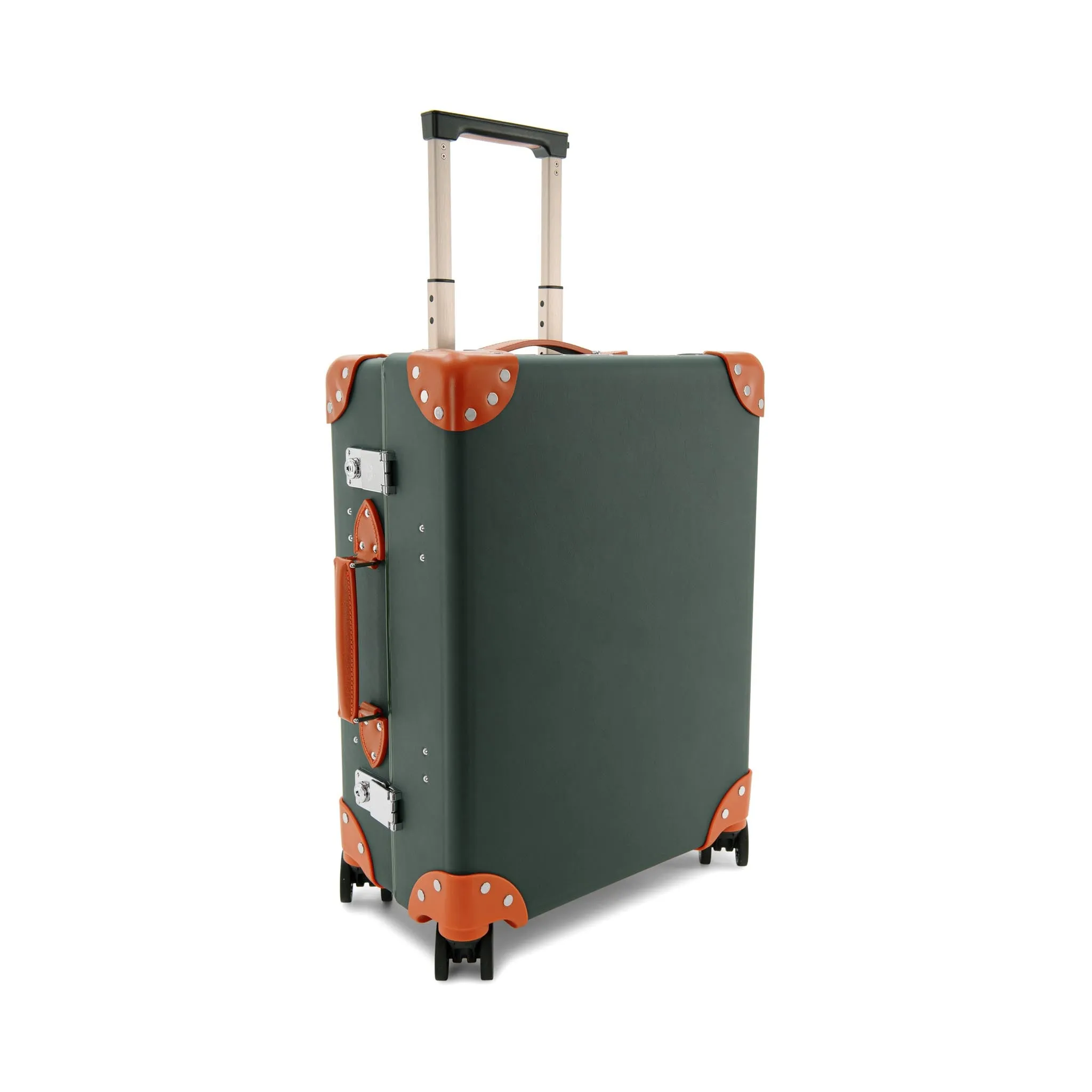 Leather Crafted · Carry-On - 4 Wheels | Leaf/Orange/Chrome