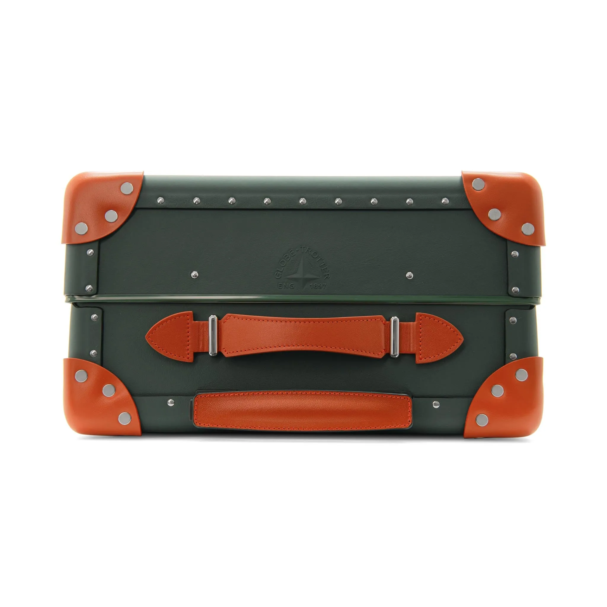 Leather Crafted · Carry-On - 4 Wheels | Leaf/Orange/Chrome