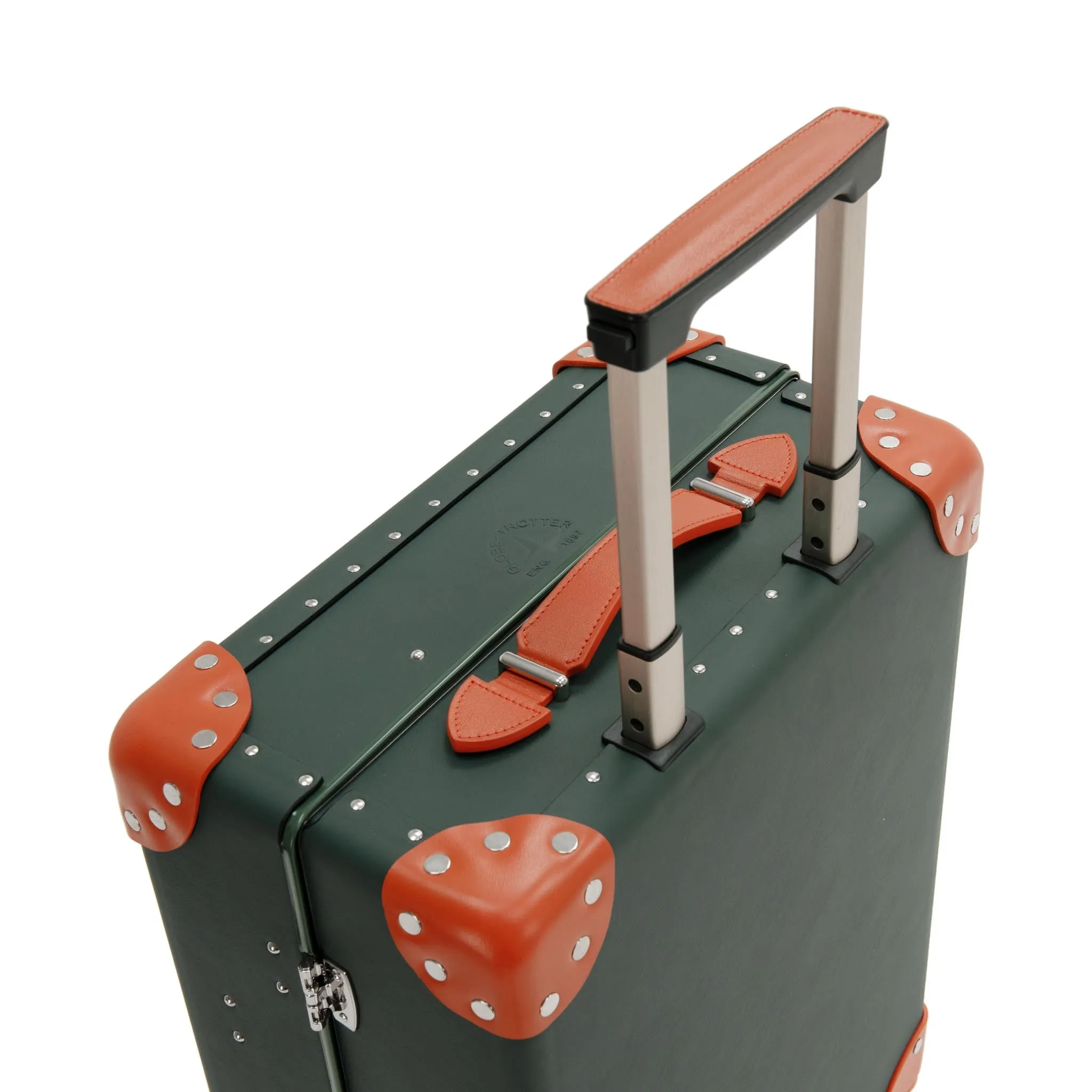 Leather Crafted · Carry-On - 4 Wheels | Leaf/Orange/Chrome