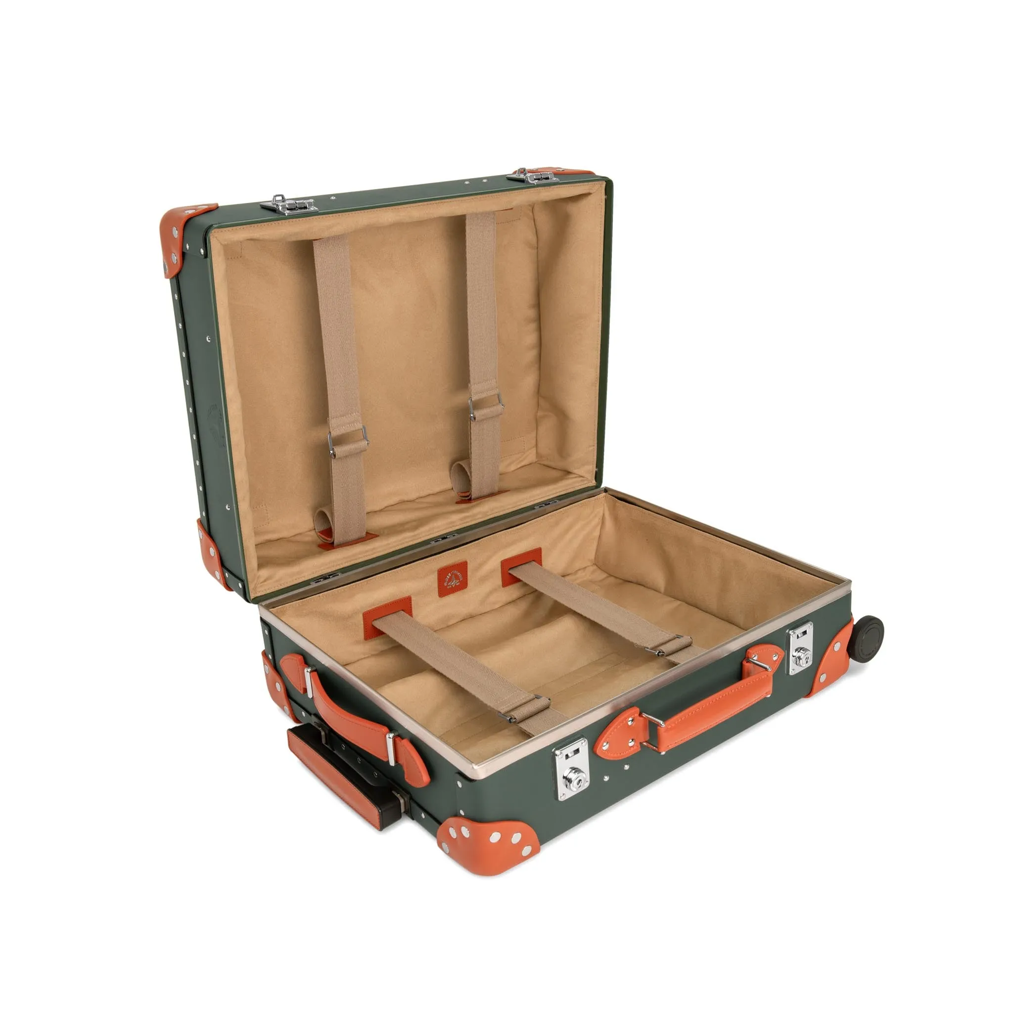 Leather Crafted · Carry-On - 4 Wheels | Leaf/Orange/Chrome