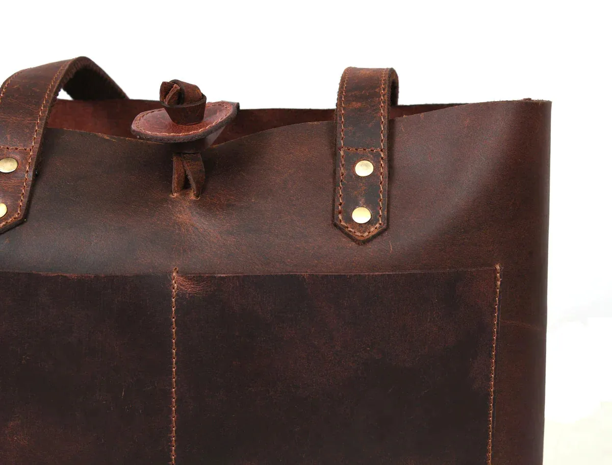 Leather Willow Tote