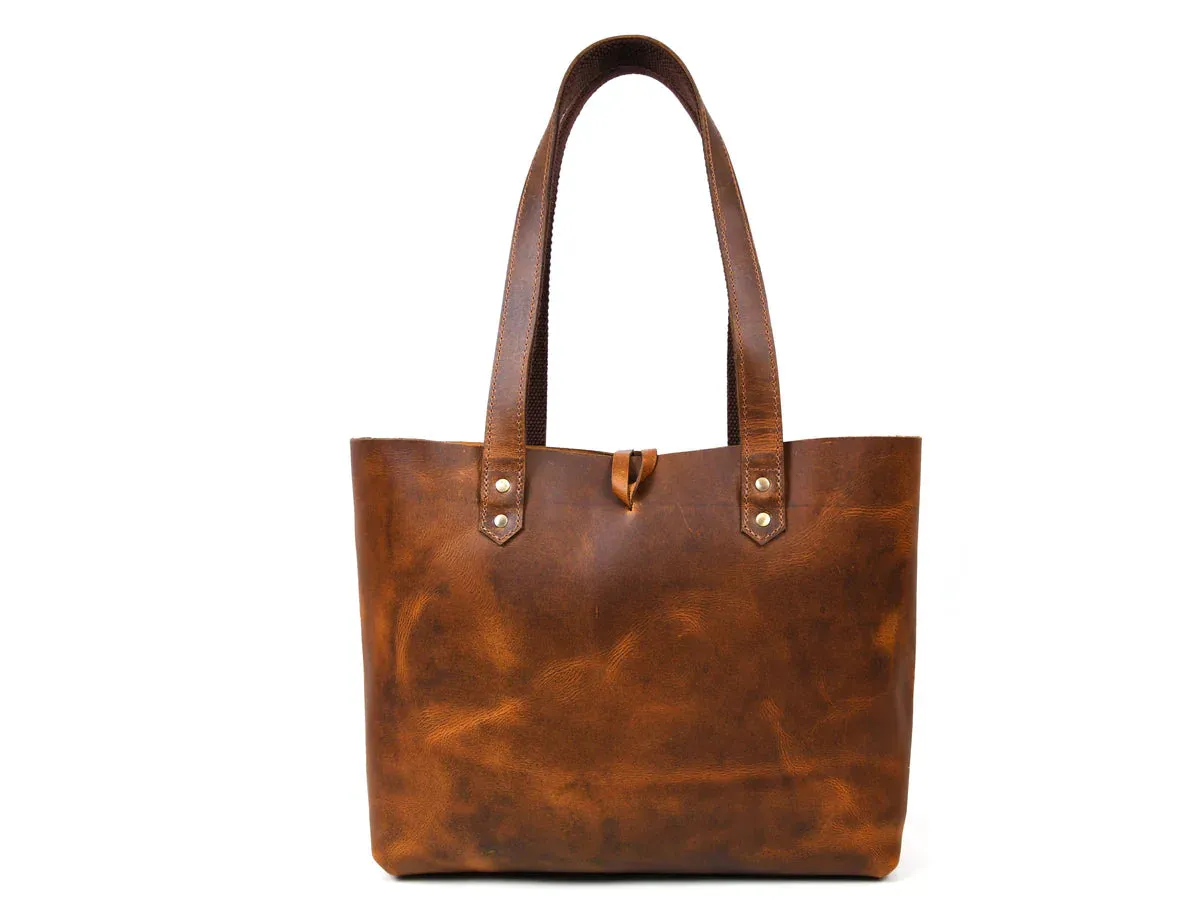 Leather Willow Tote