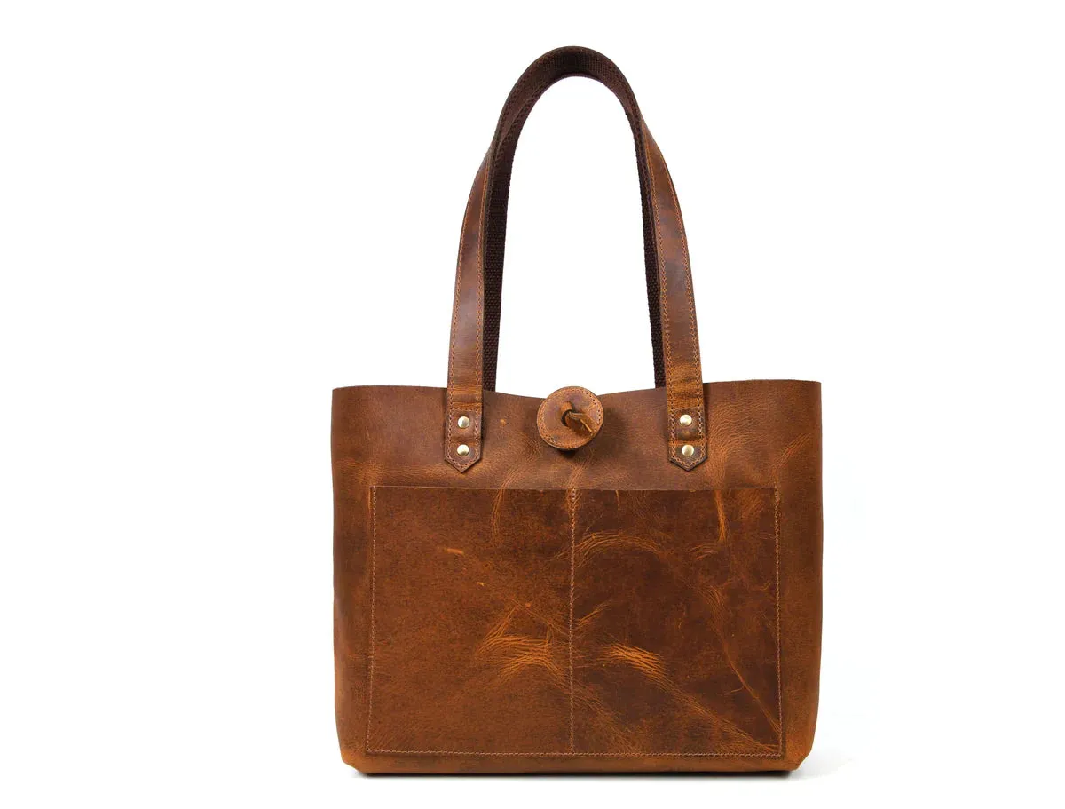 Leather Willow Tote