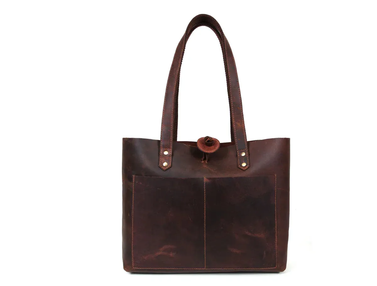 Leather Willow Tote