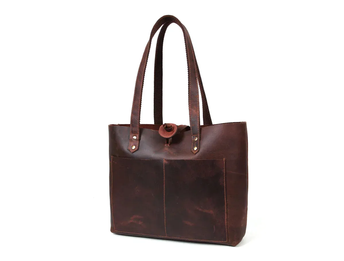 Leather Willow Tote