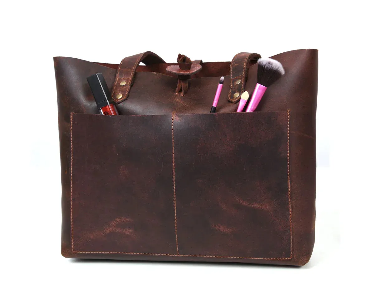 Leather Willow Tote