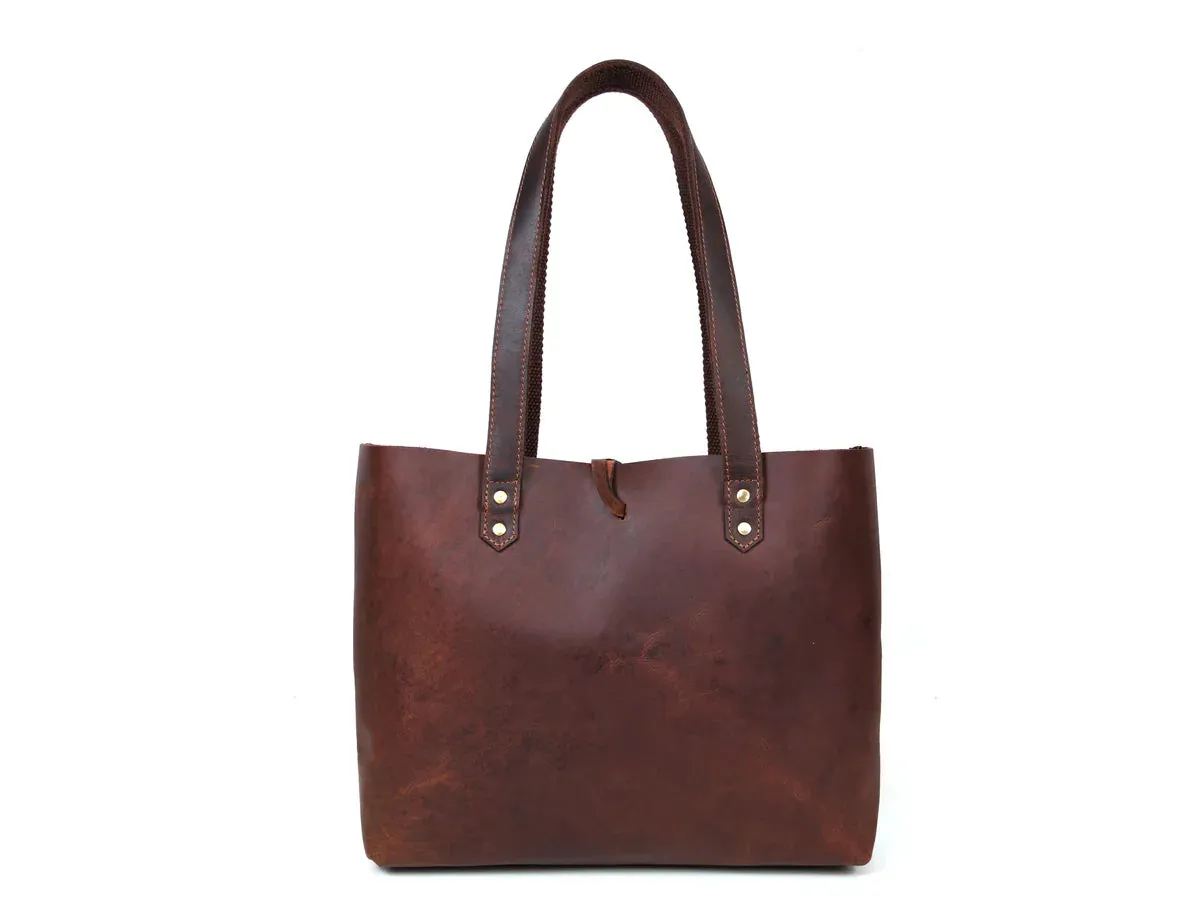 Leather Willow Tote