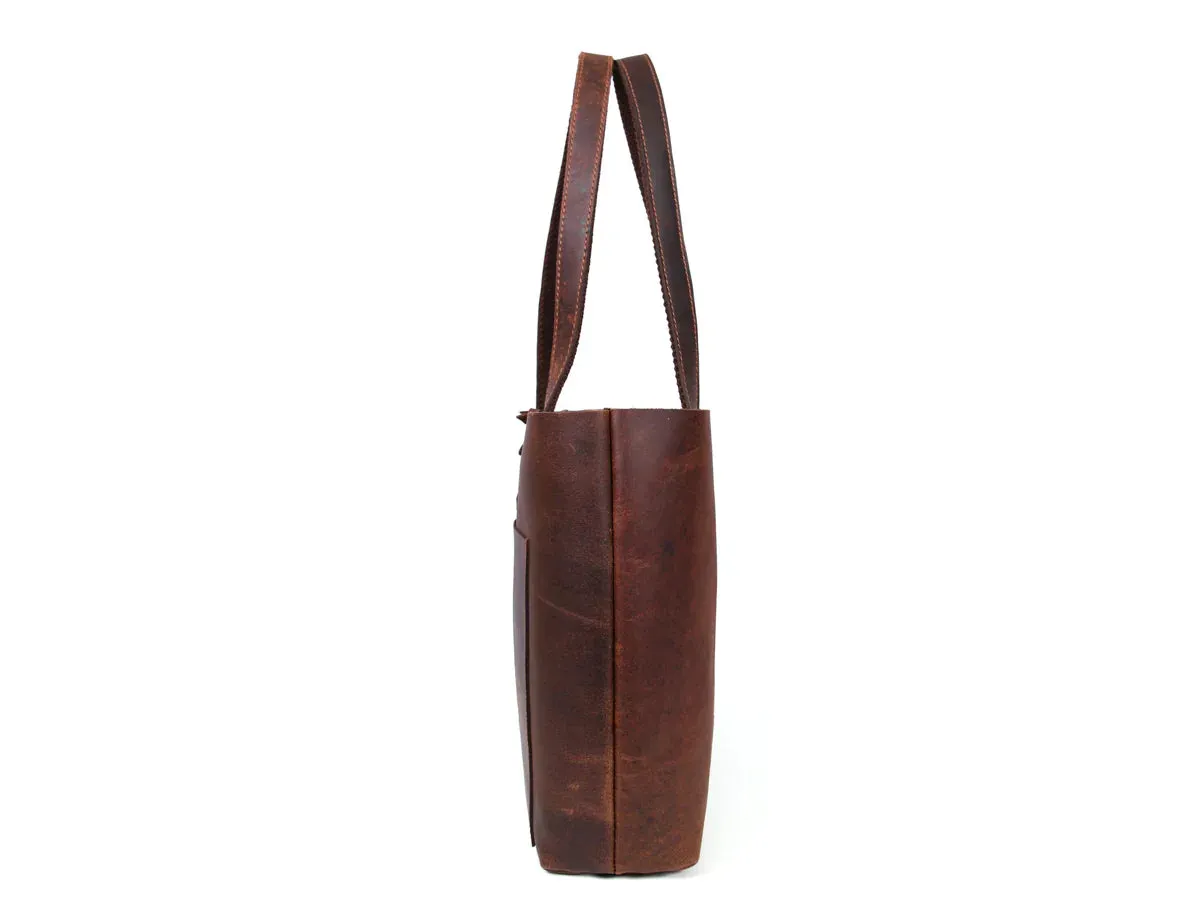 Leather Willow Tote