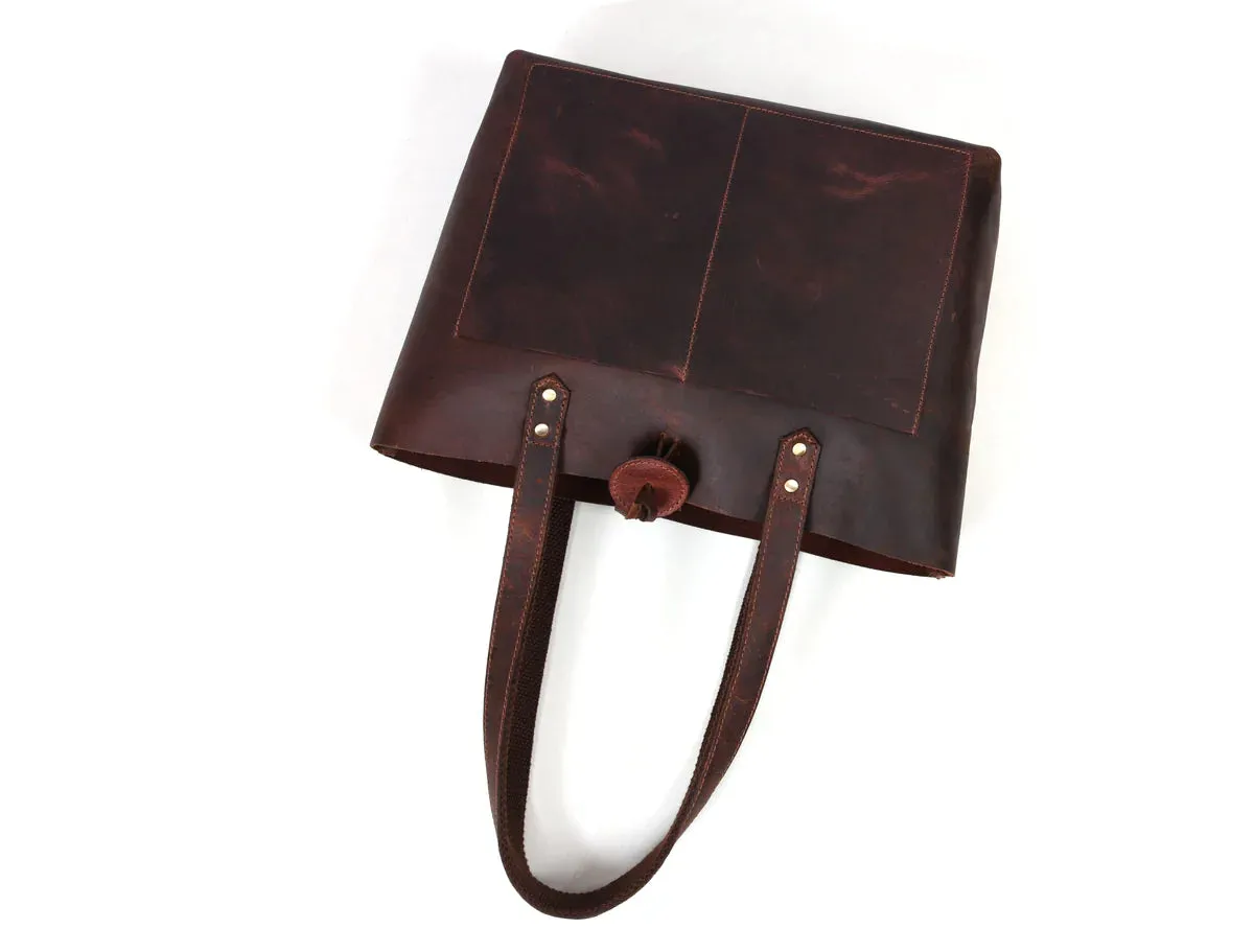 Leather Willow Tote