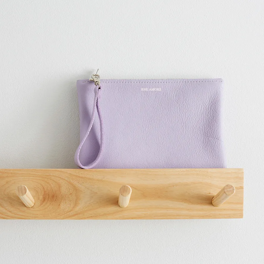 Lilac Clutch Bag