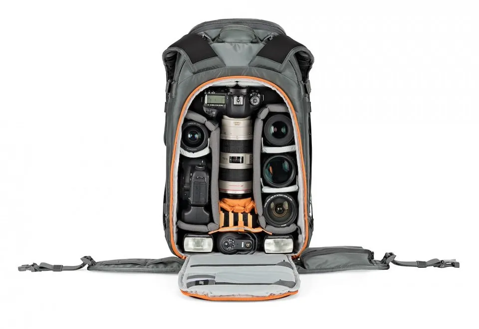 Lowepro Whistler Backpack 450 AW II Camera, Laptop, Tripod Bag (Gray)