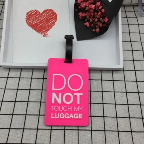 Luggage Tag Suitcase Identifier for Travel -  DO NOT TOUCH