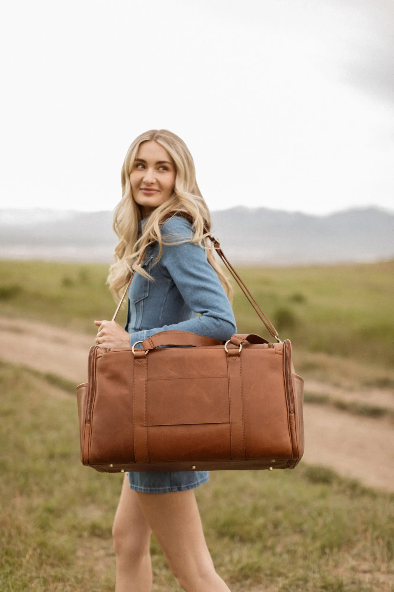 Luxe Madeleine Weekender Bag