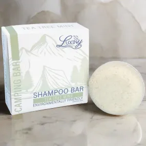 Luxiny Tea Tree Mint Shampoo Bar - Camping Bar