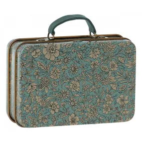 Maileg metal suitcase - blue blossom