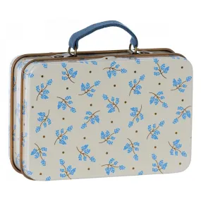 Maileg metal suitcase - blue madelaine