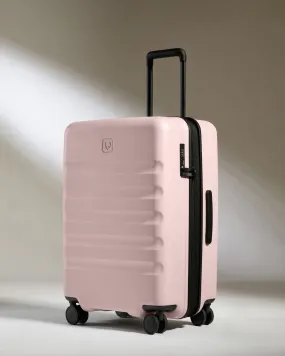 Medium Suitcase in Moorland Pink - Icon Stripe