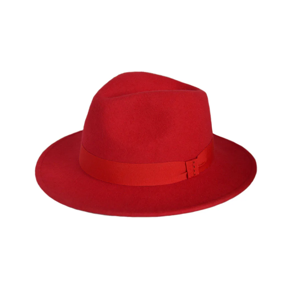 Melissa 100% Wool Fedora