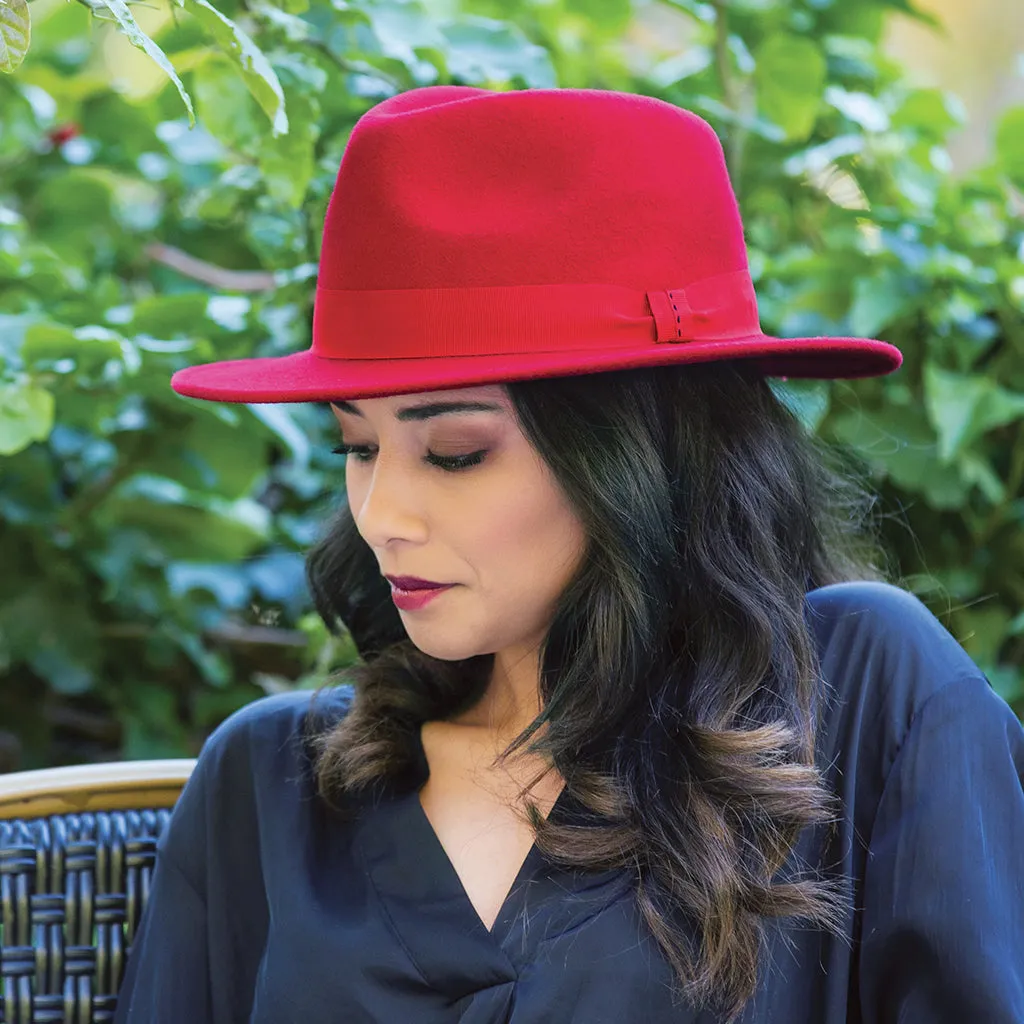 Melissa 100% Wool Fedora