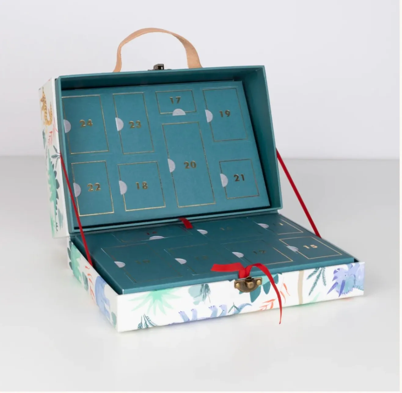 Meri Meri Dinosaur Advent Calendar Suitcase