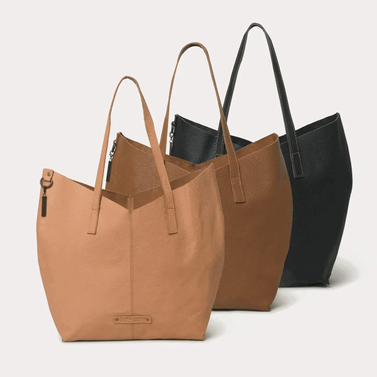 Milan Leather Handbag Tote