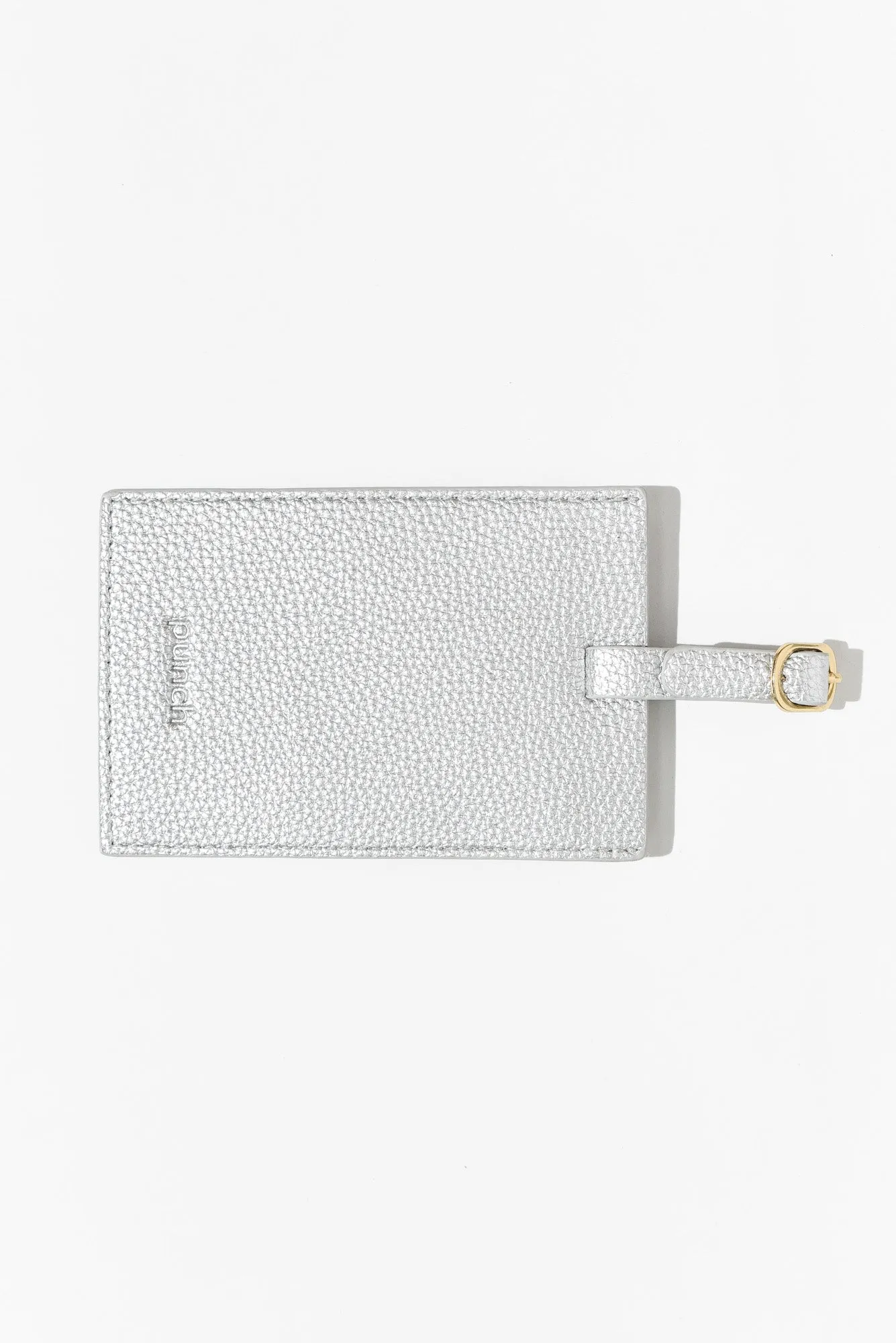 Mims Silver Luggage Tag