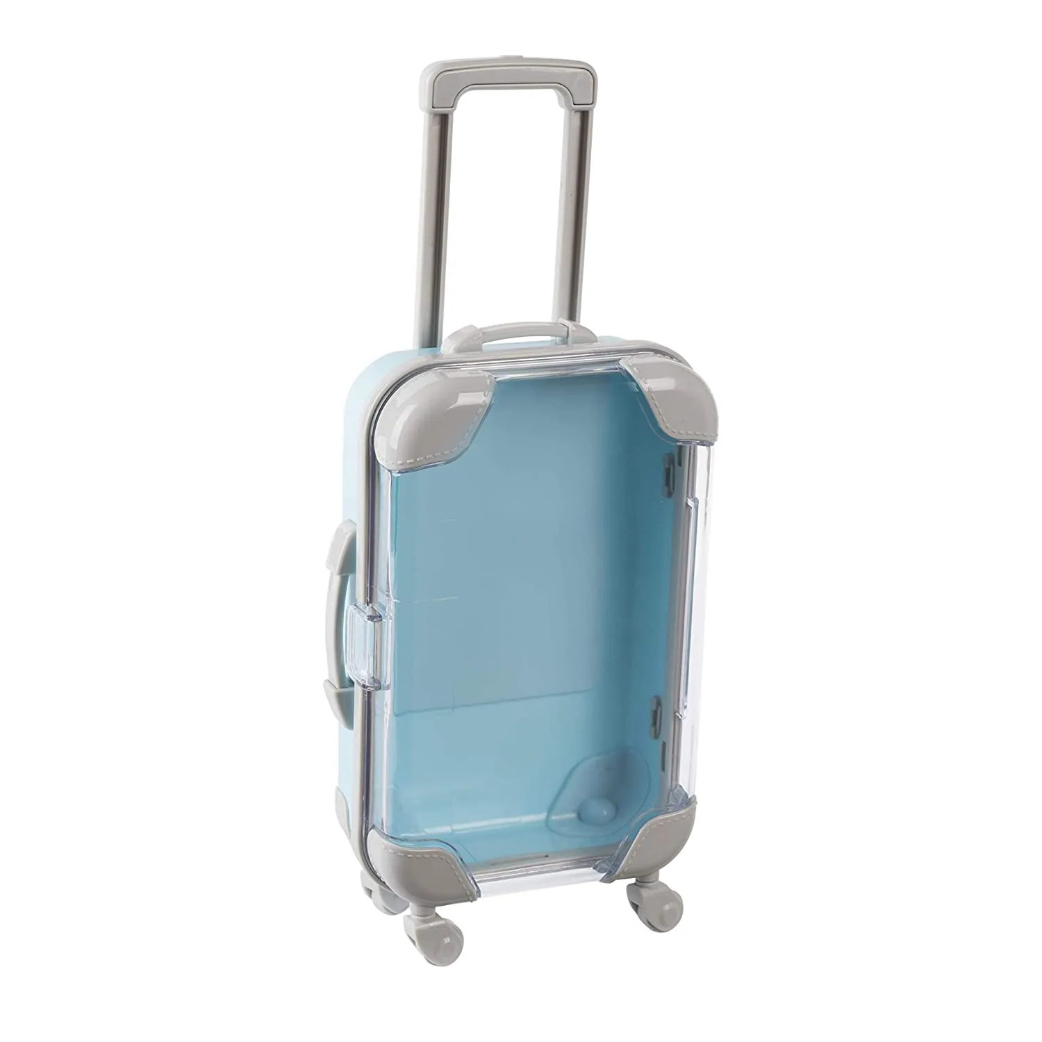 Mini Suitcase 5.5"x3.5"x1.5" Blue Candy Box 8 Pack