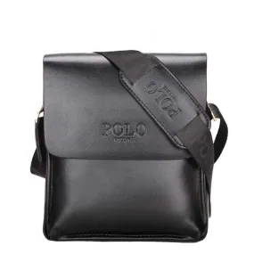 Minimalist  Businessmen Leather Shoulder Bag