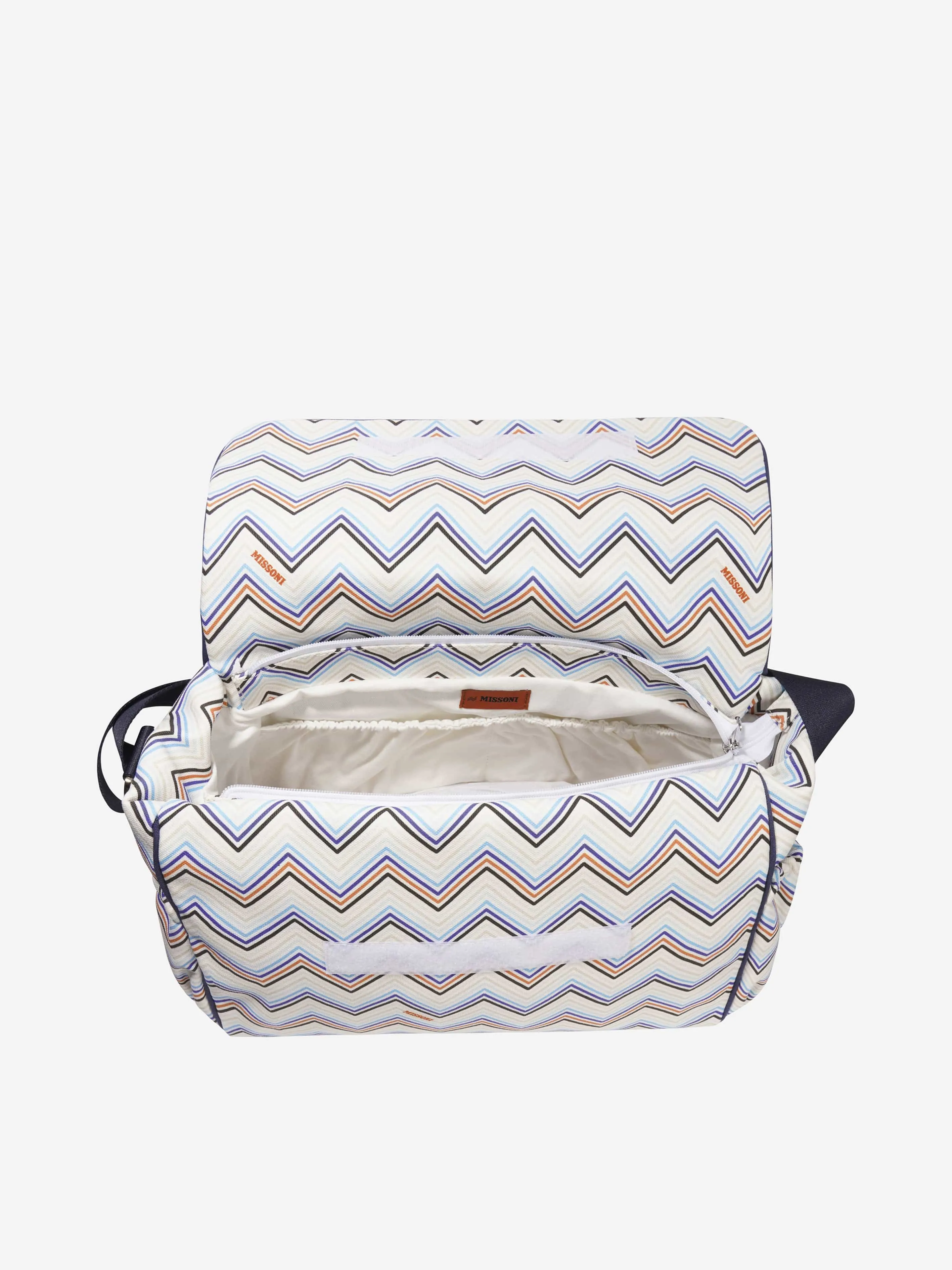 Missoni Baby Boys Zig Zag Changing Bag in Blue