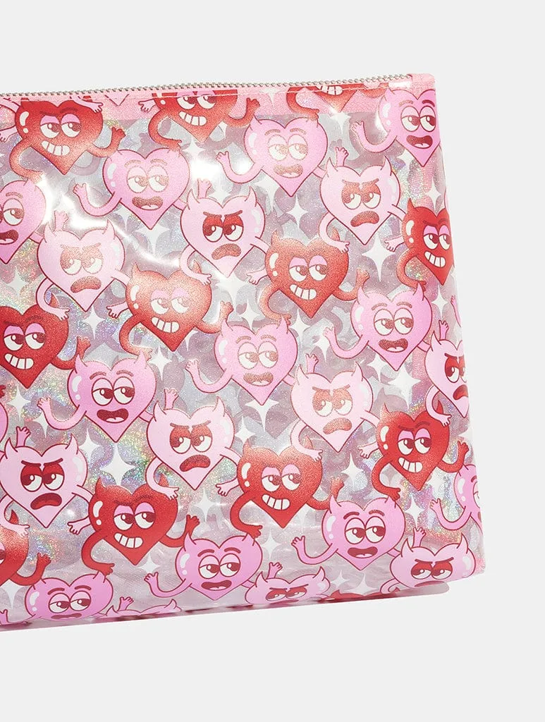 Moody Heart Wash Bag