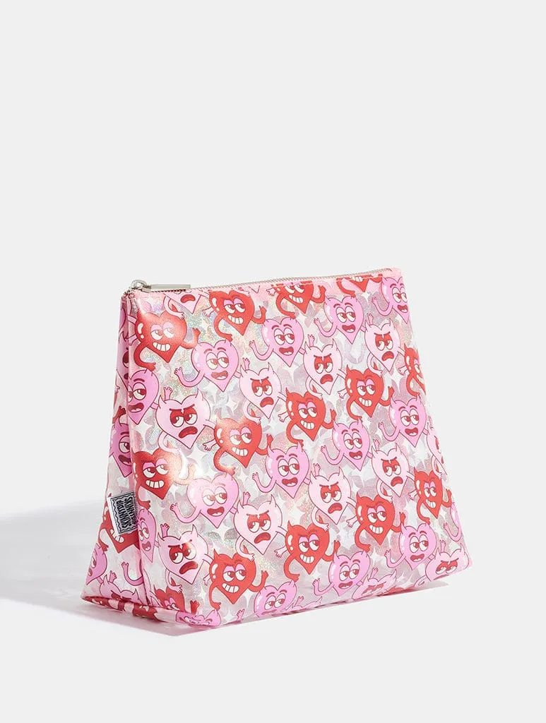 Moody Heart Wash Bag