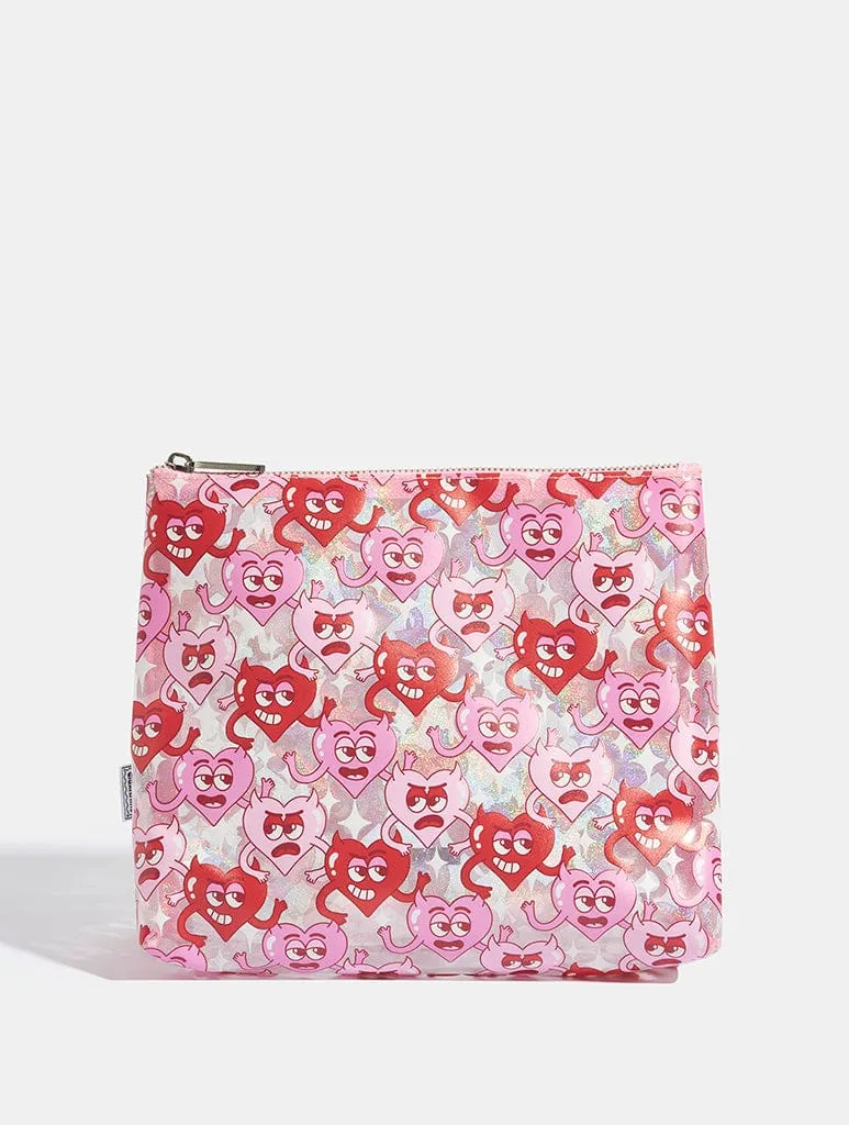 Moody Heart Wash Bag