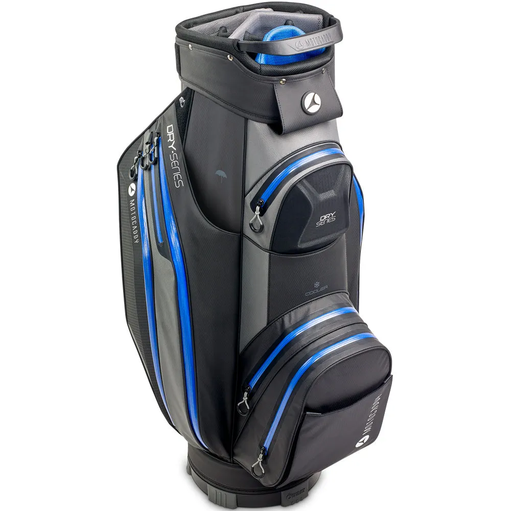 Motocaddy Dry Series Cart Waterproof Bag - Charcoal/Blue