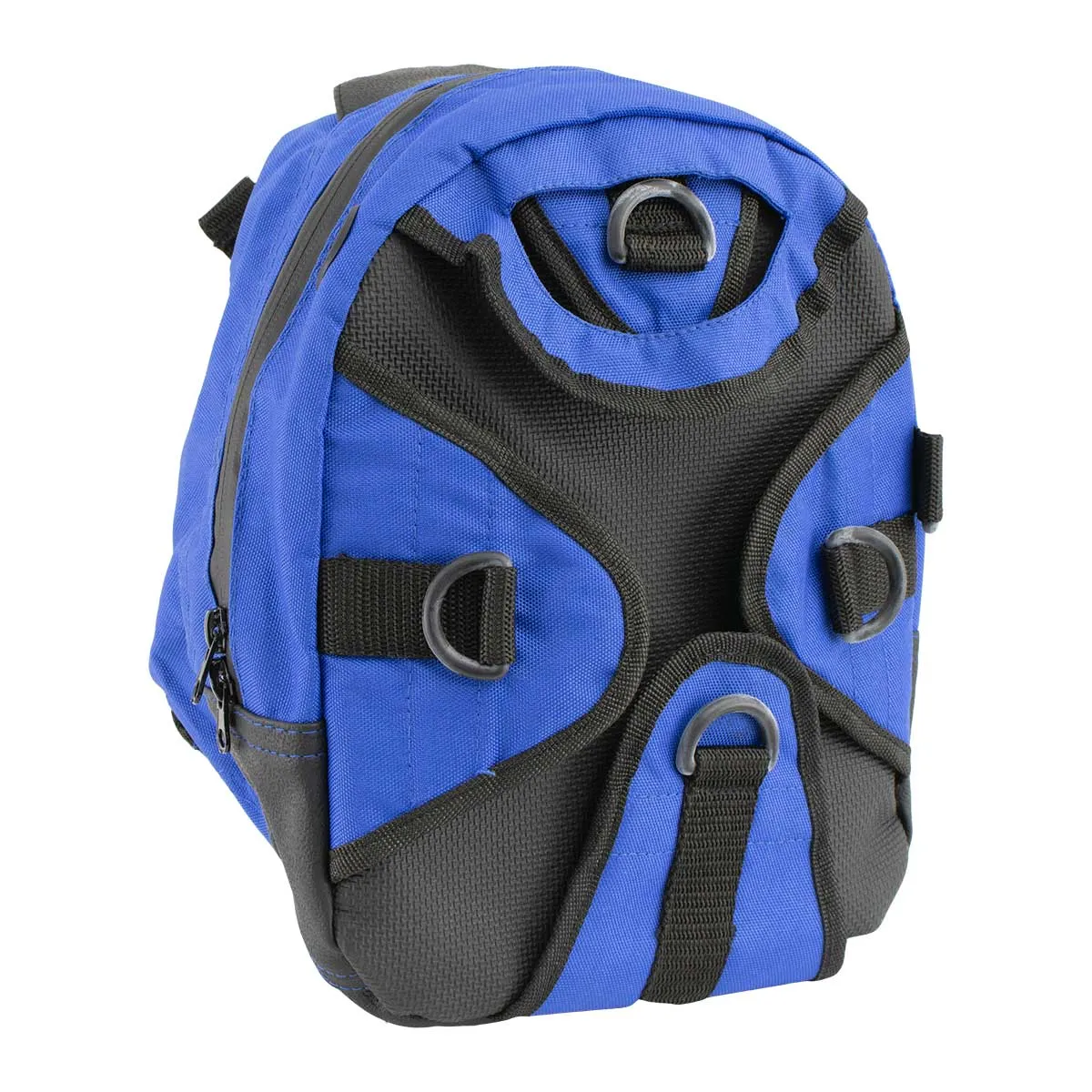 NexGen SH67602 Magnetic Blue Dual Tank Bag and Back Pack