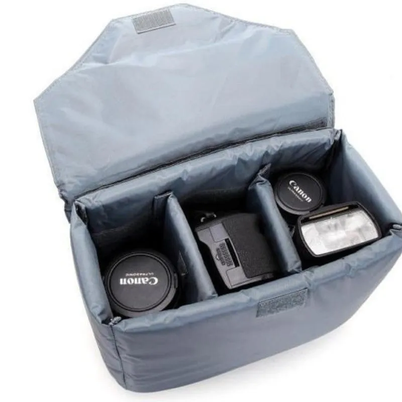 Nikon Canon Camera bag one body Two Lens B34