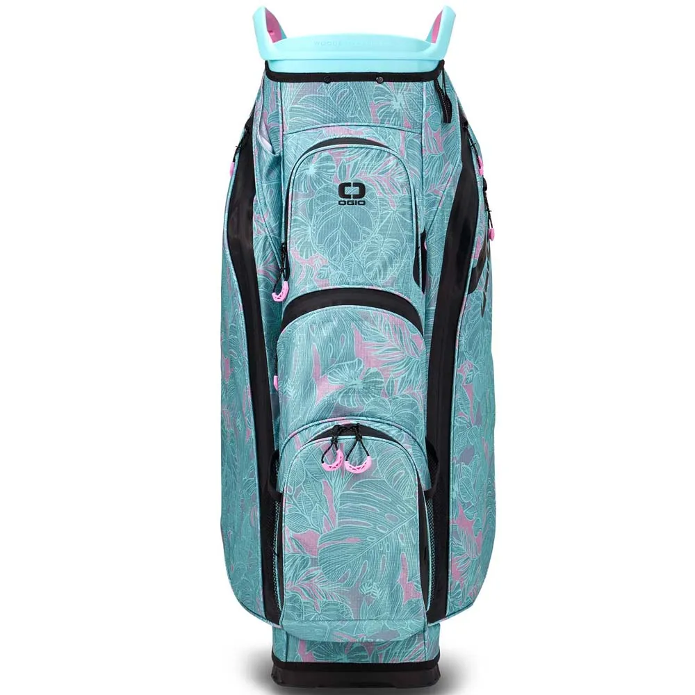 Ogio Golf All Elements Silencer Waterproof Cart Bag - Jungle Woodcut