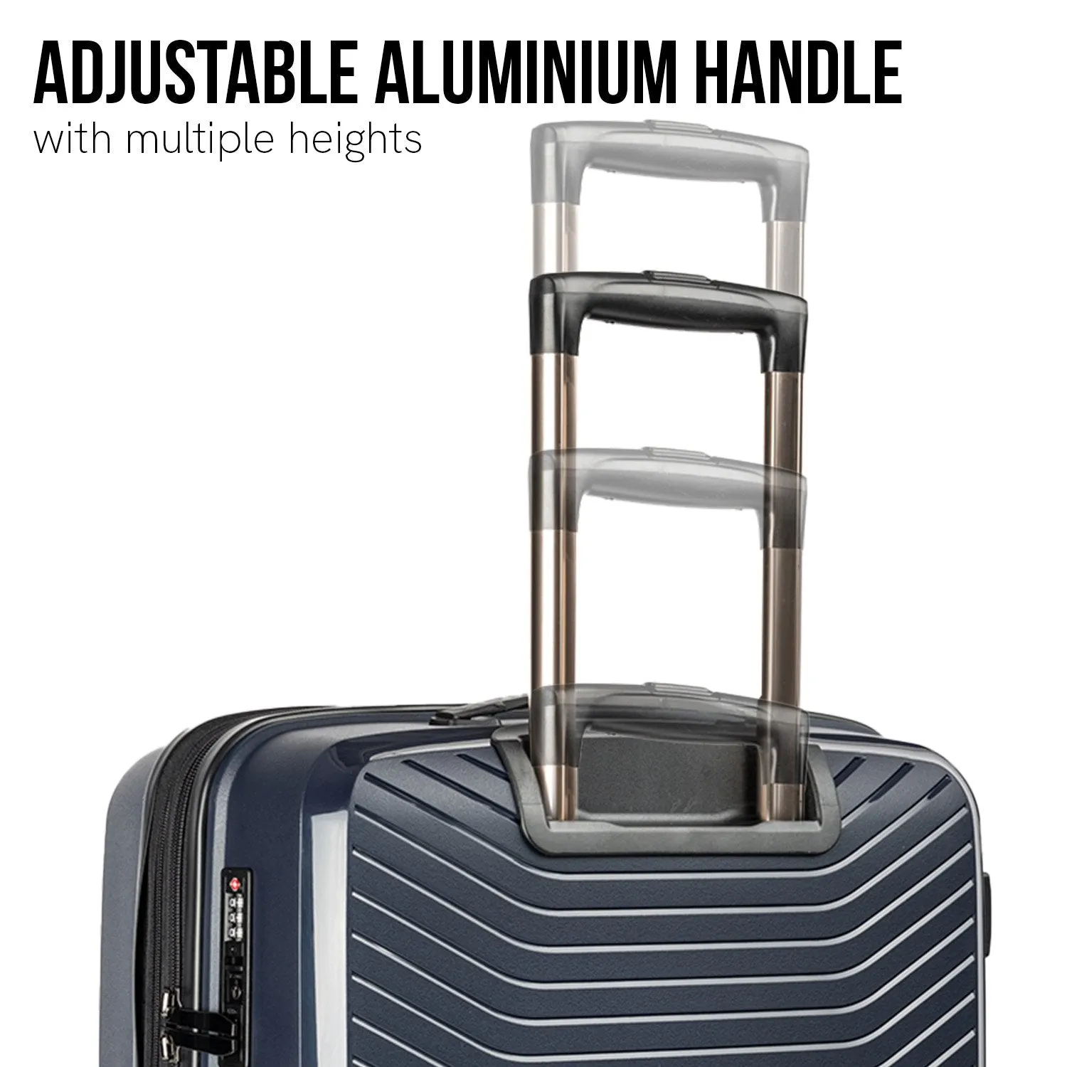 Olympus Astra 20" Lightweight Hard-Shell Suitcase (Aegean Blue)