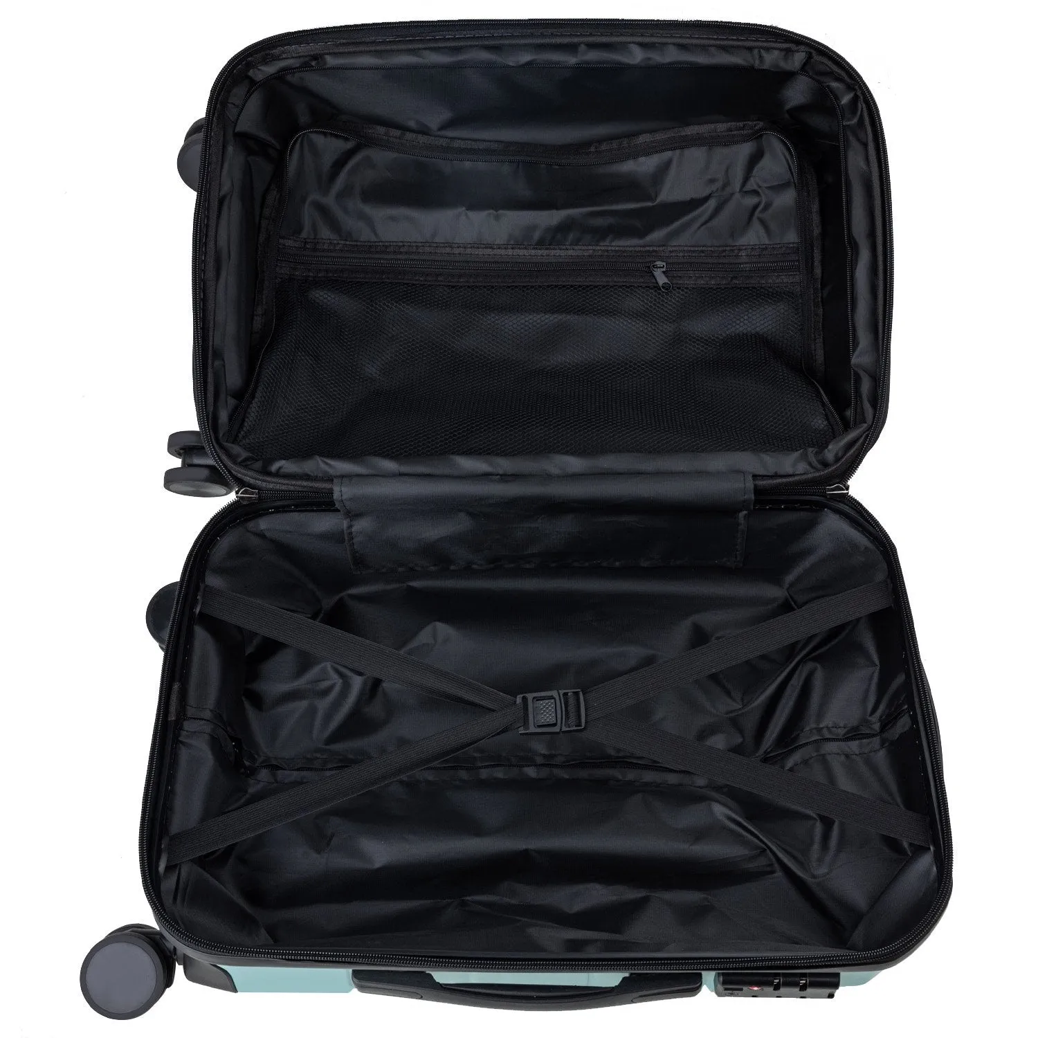 Olympus Noctis Suitcase 20in Hard Shell ABS PC - Stygian Black