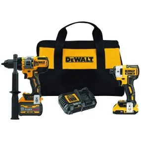 Open Box - DEWALT 20-Volt MAX Cordless Brushless Hammer Drill/Driver Combo Kit with FLEXVOLT ADVANTAGE (2-Tool)