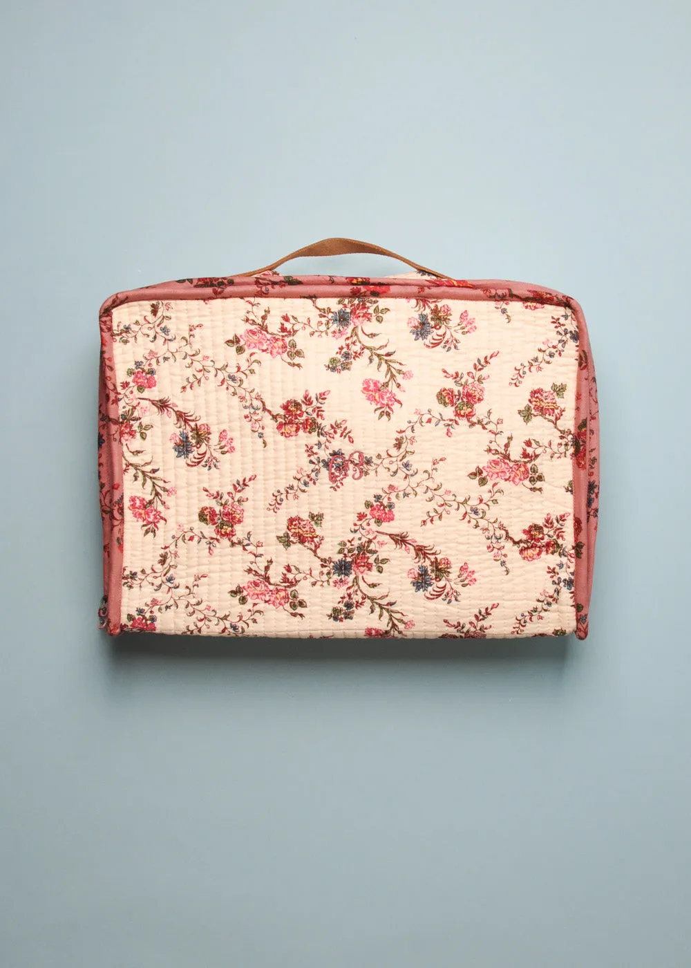 ORCHID QUILTED SUITCASE