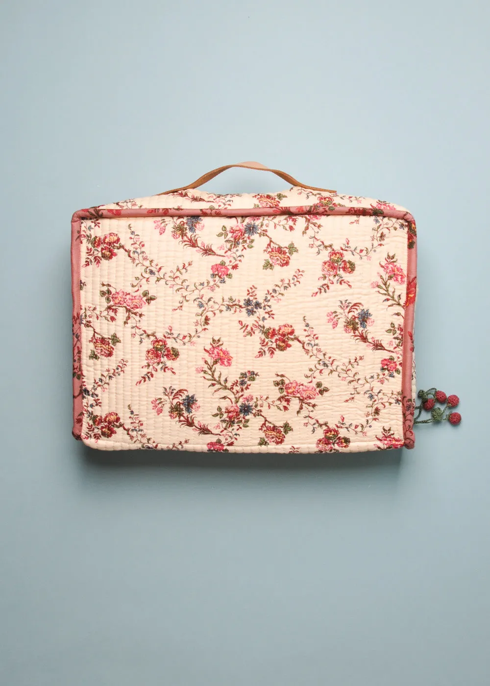 ORCHID QUILTED SUITCASE