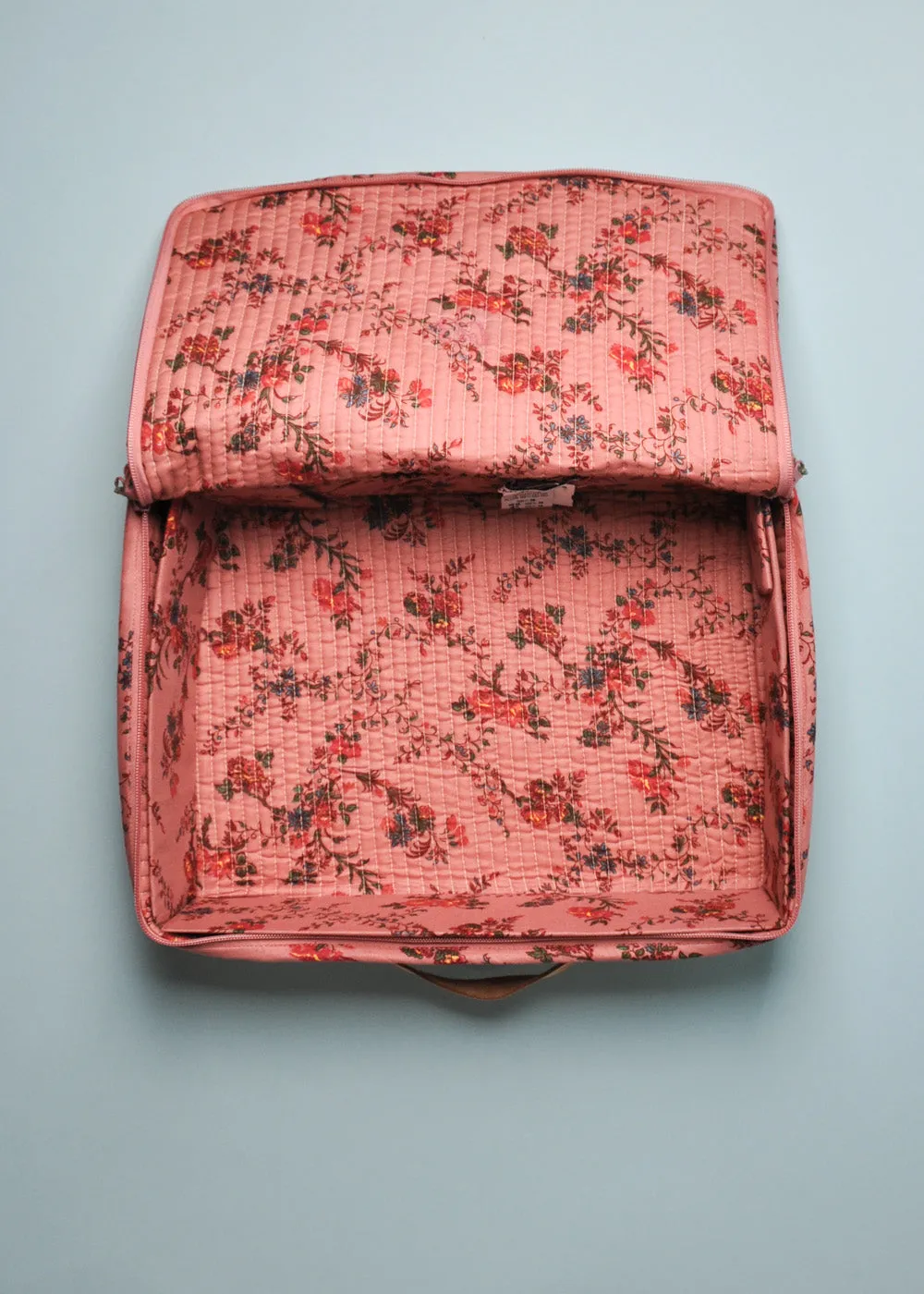 ORCHID QUILTED SUITCASE