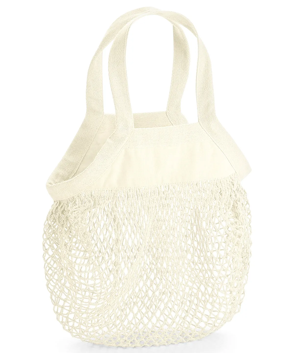 Organic cotton mini mesh grocery bag