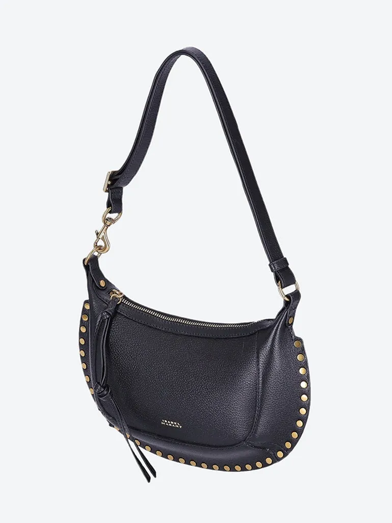 Oskan moon leather shoulder bag