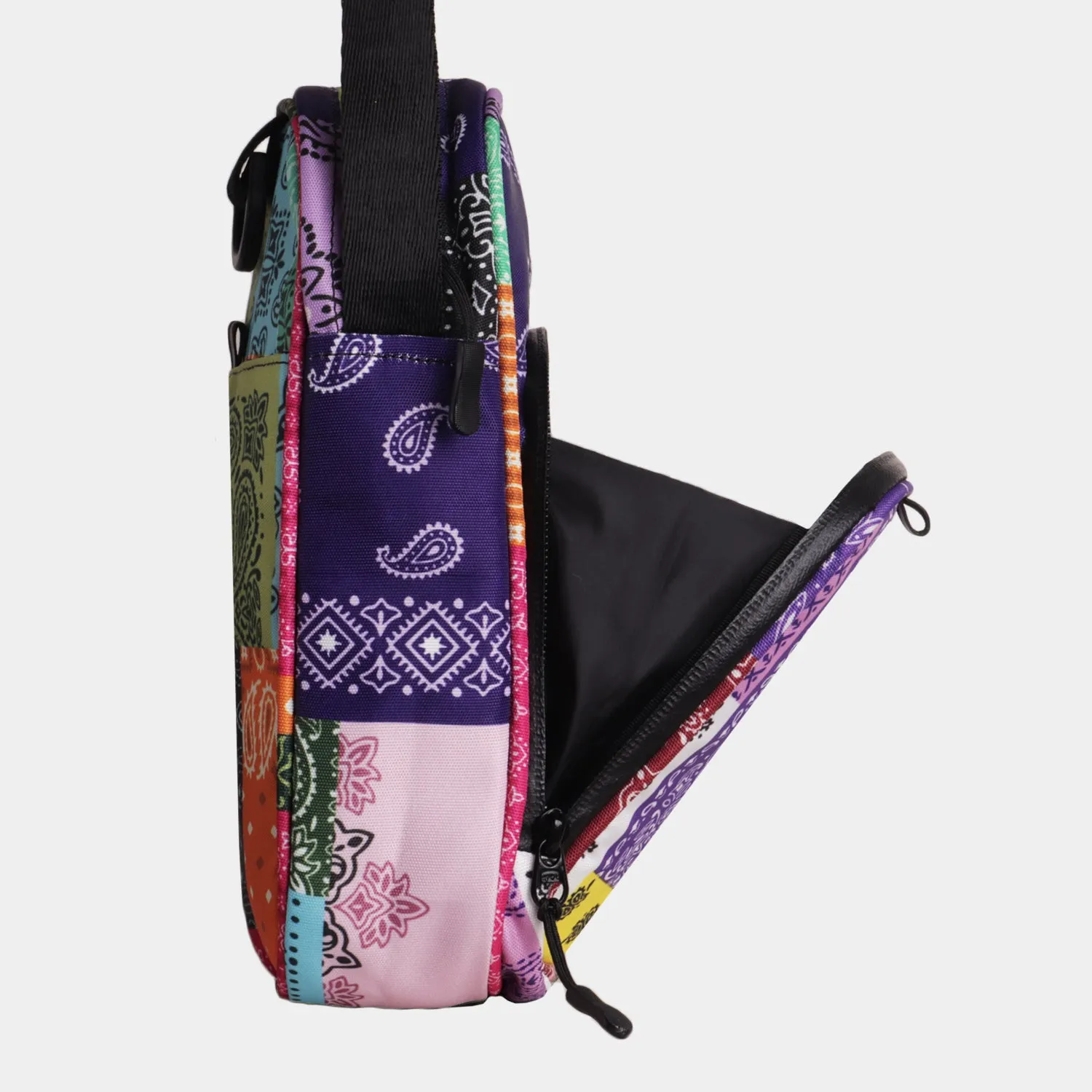 Patchwork Bandana Sling Bag Pro