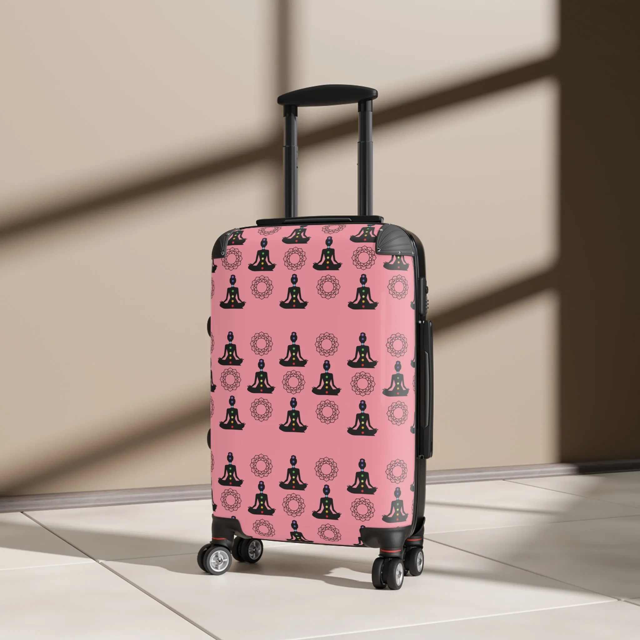 Pink Chakra Traveler Suitcase