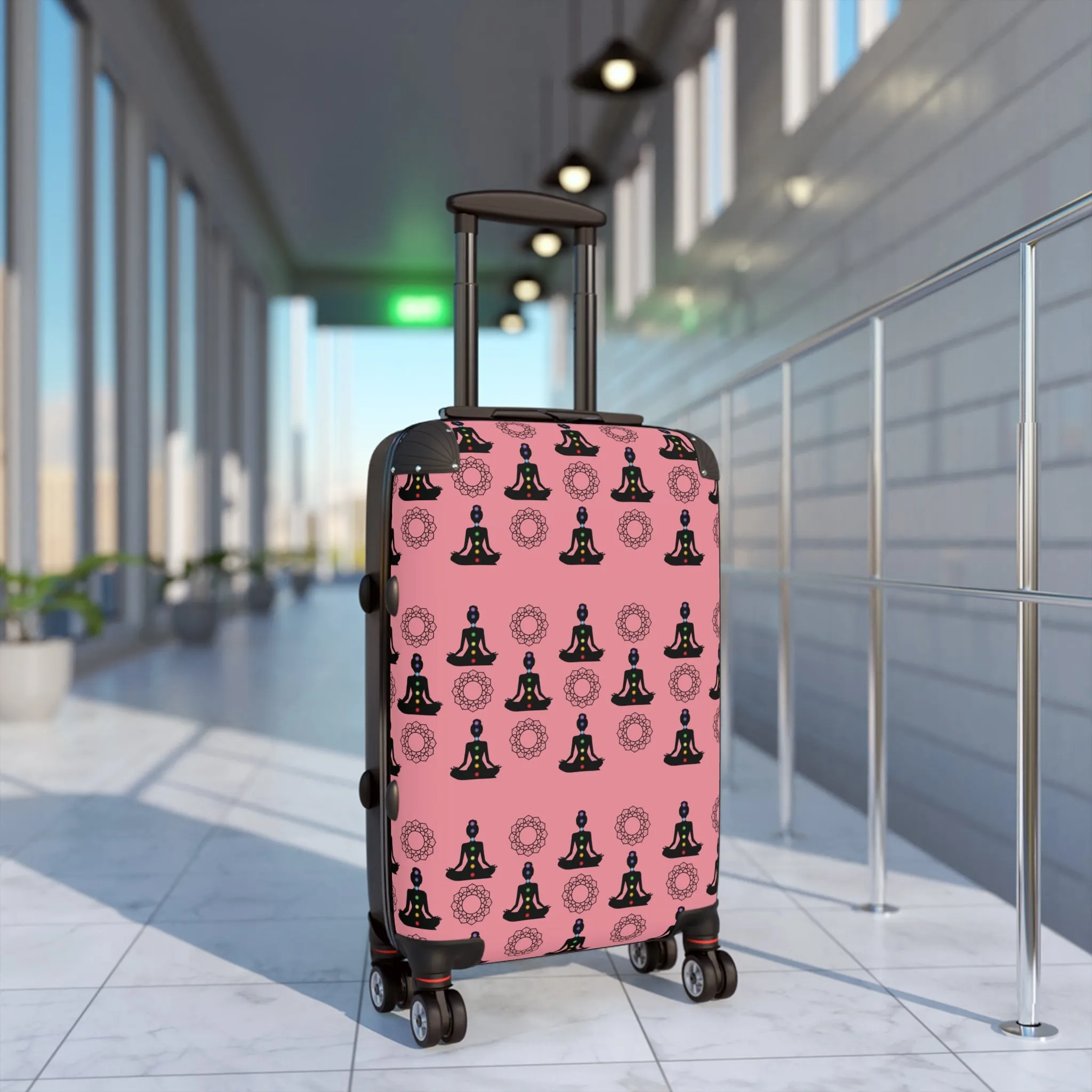 Pink Chakra Traveler Suitcase