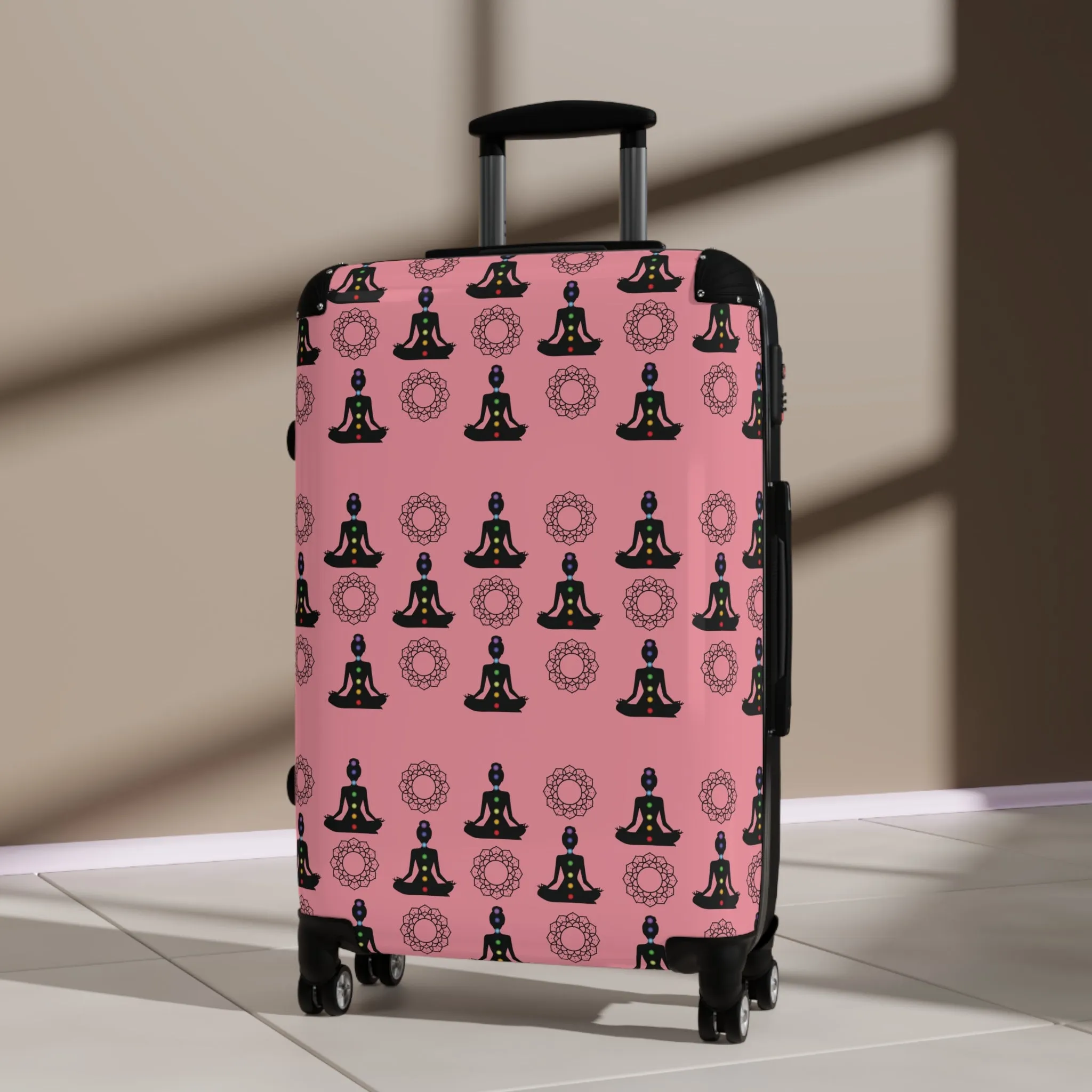 Pink Chakra Traveler Suitcase