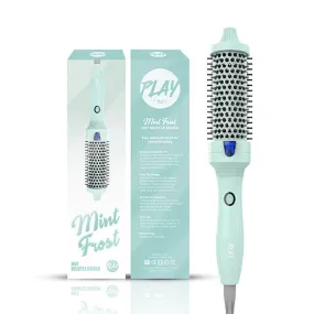 Play By Tuft Mint Frost Hot Bristle Brush 38mm